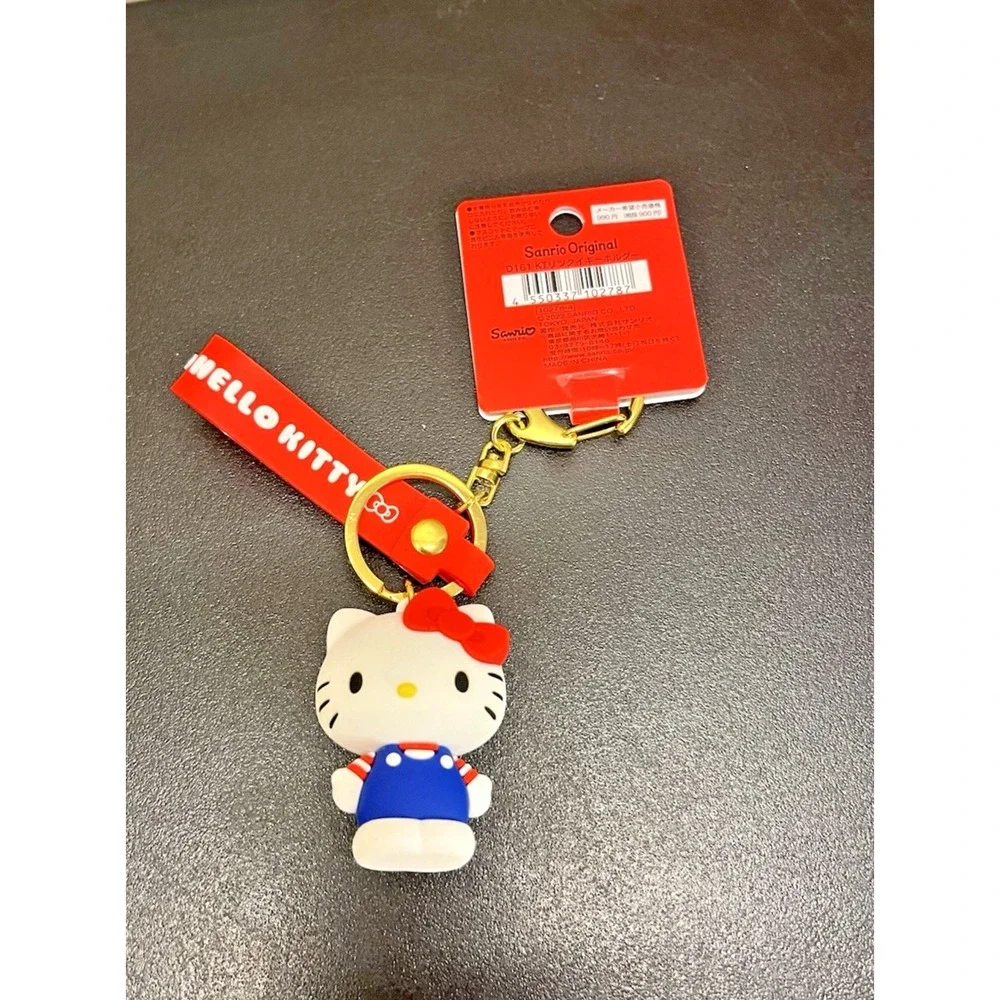 Sanrio Original‎ Hello Kitty Signature Keychain Collectible Charm NWT